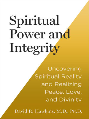 cover image of Spiritual Power and Integrity